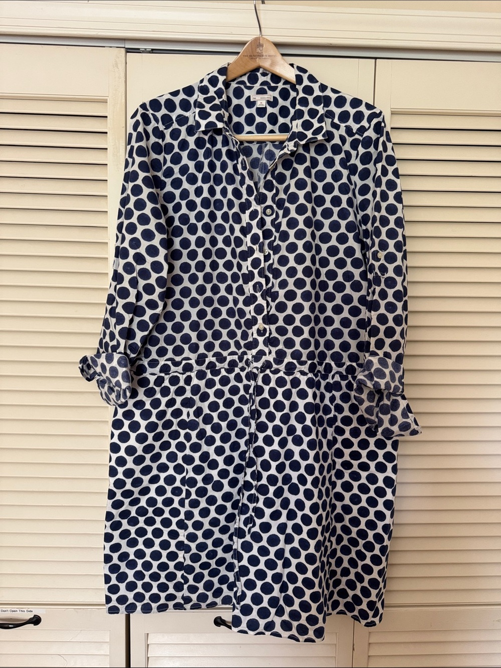Gap shirt dress.